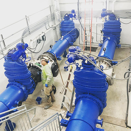 IL American Water Alton WTP Ultraviolet Disinfection